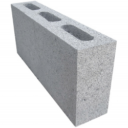 Bloque de concreto de 4" x 18"